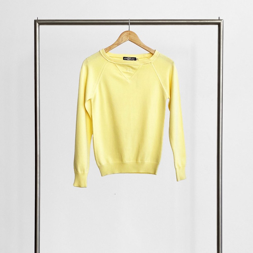 Vintage Givenchy Sport Yellow Sweater